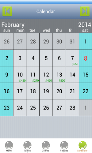 Restaurant Scheduling Software Screenshot 3
