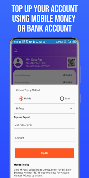 SasaPay Screenshot 2