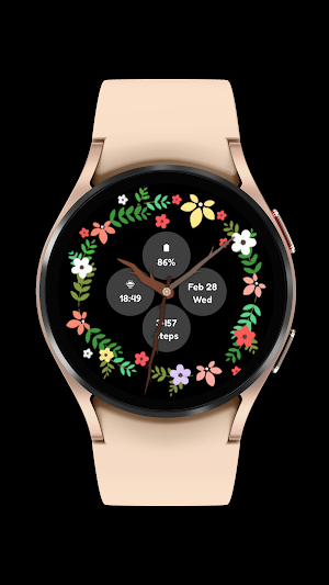 Flower Watch Face Screenshot 1