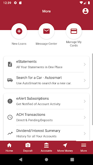 Mercer County Community FCU Screenshot 2