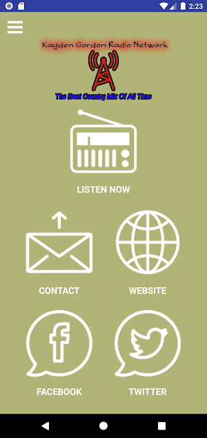 Kayden Gordon Radio Network Screenshot 1