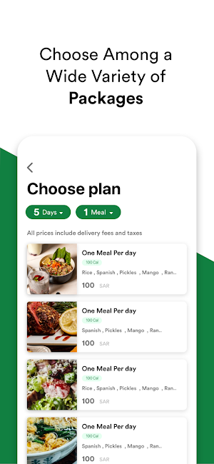 Palmera diet Screenshot 2
