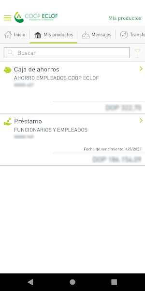 COOPECLOF Screenshot 2