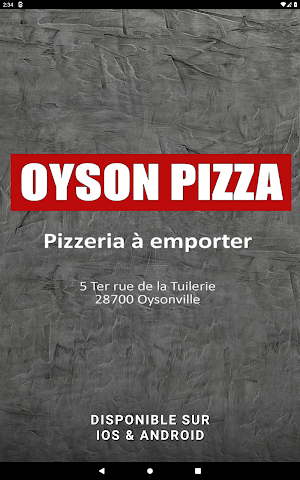 OYSON PIZZA Screenshot 3