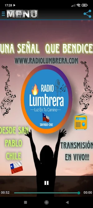 radio lumbrera luz en tucamino Screenshot 0