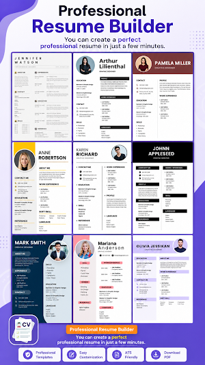Resume Builder App, CV Maker Screenshot 0