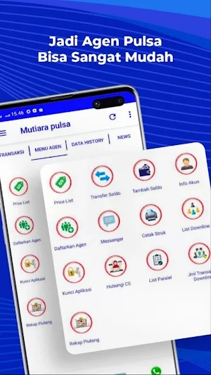 MUTIARA PULSA Screenshot 2