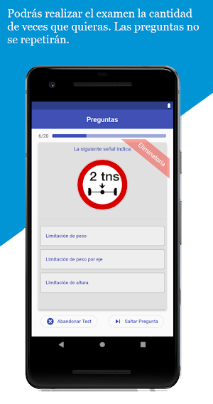 Examen de conducir. Motos Screenshot 3