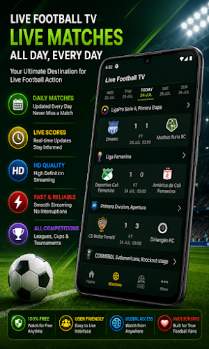 SportzFy Football Live TV HD Screenshot 1