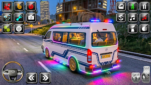 Mini Bus 3D Game Van Simulator Screenshot 0
