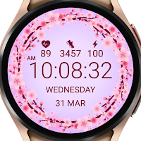 AZ262 Flora Watch Faces Flower