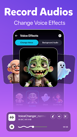Voice Changer - AI Effects Screenshot 2