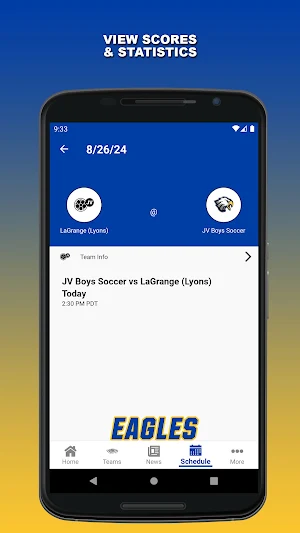 Carl Sandburg Athletics Screenshot 2