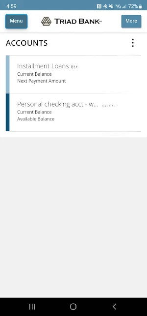 Triad Bank - Mobile Banking Screenshot 0
