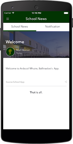 Ardscoil Mhuire, Ballinasloe Screenshot 1
