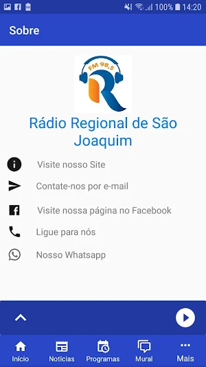 Rádio Regional São Joaquim Screenshot 3