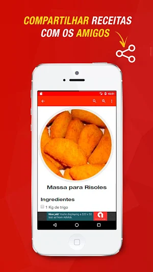 Receitas de Risoles Screenshot 0