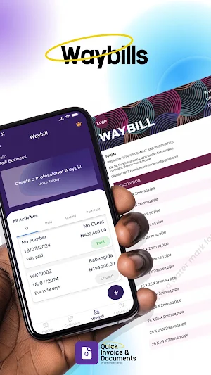 Quick Invoice & Documents Screenshot 2