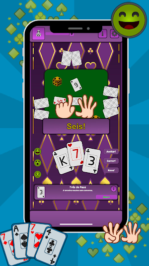 Truco Mineiro: Jogo de Cartas Screenshot 2
