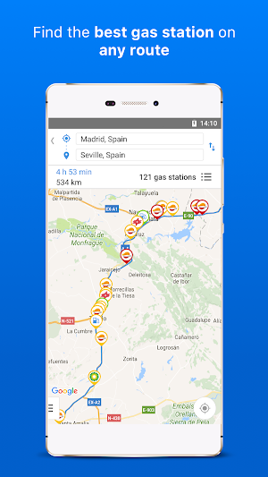 GasAll: Gas stations in Spain Screenshot 2
