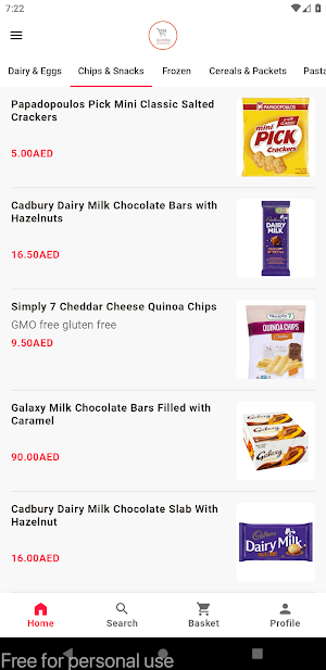 Quick Buy Supermarket Screenshot 0