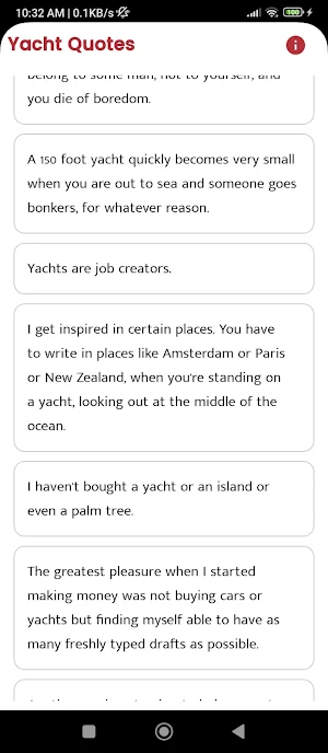 Yacht Quotes and Sayings Screenshot 0