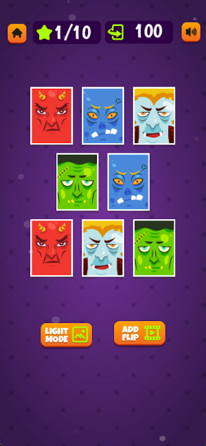 100 Flip Card Games 2022 Screenshot 2