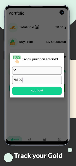 Gold Tracker & Loan Calculator Screenshot 1