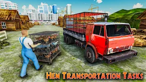 Chicken Delivery Truck Screenshot 1