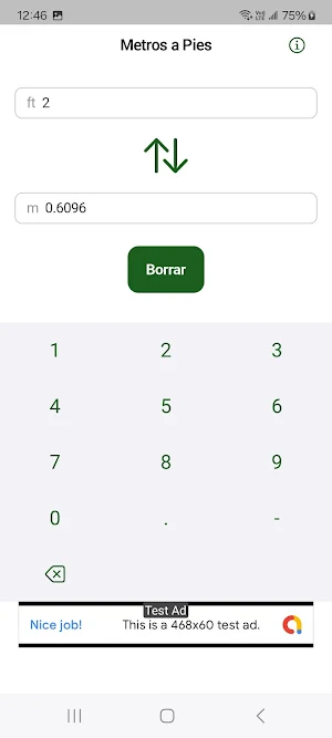 Metros a Pies Screenshot 1