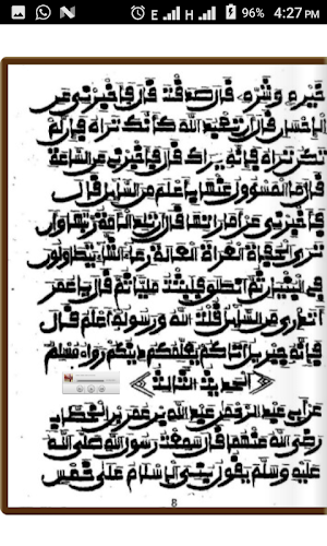 Littafin Arba'una Hadith Na Warash Rubutun Hannu Screenshot 2