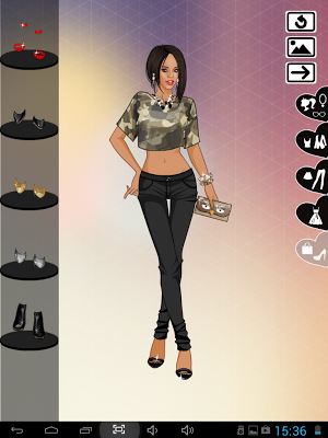 ★★★Rihanna Dress up game Screenshot 1