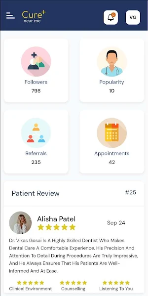 Plus CureNearMe Screenshot 1