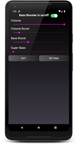 Bass Booster, Super Strong Bass and Volume Booster Screenshot 1