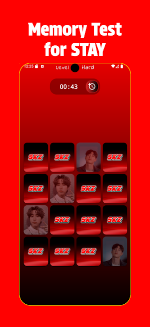 Stray Kids Puzzle Card Game Screenshot 1