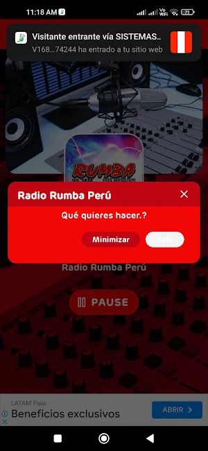 Radio Rumba Perú Screenshot 3