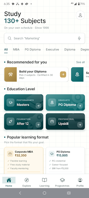 IIPM : Online MBA & Courses Screenshot 1