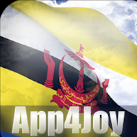 Brunei Flag Live Wallpaper