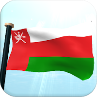 Oman Flag 3D Live Wallpaper