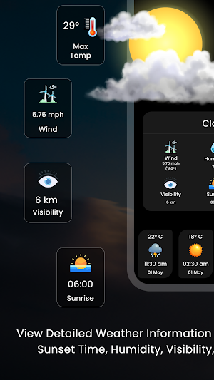 Weather Forecast Alerts Widget Screenshot 1
