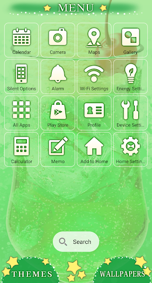 Melon Soda Theme +HOME Screenshot 1