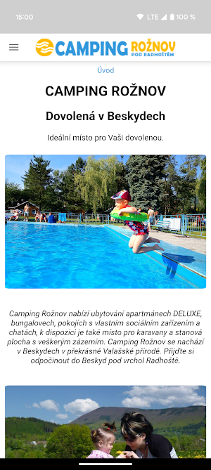 Camping Rožnov Screenshot 1