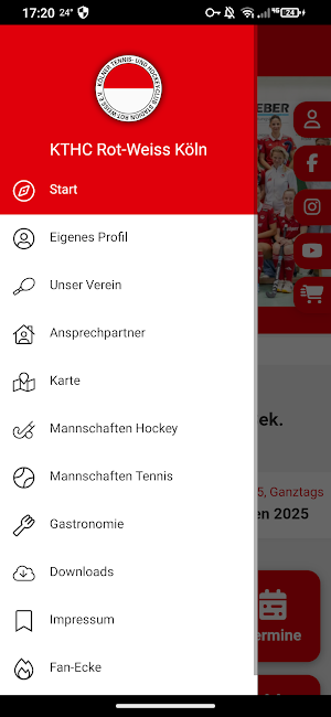 KTHC Rot-Weiss Köln Screenshot 2