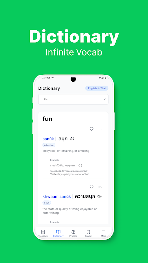 Thai Genius - Dictionary Screenshot 2