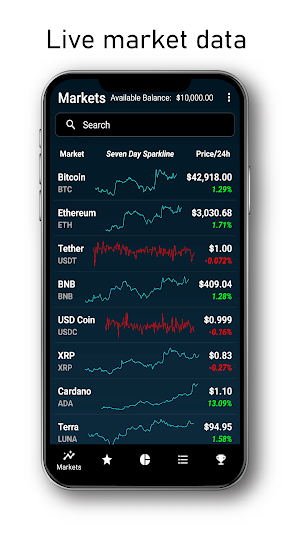 Fantasy Crypto Simulator Game Screenshot 0