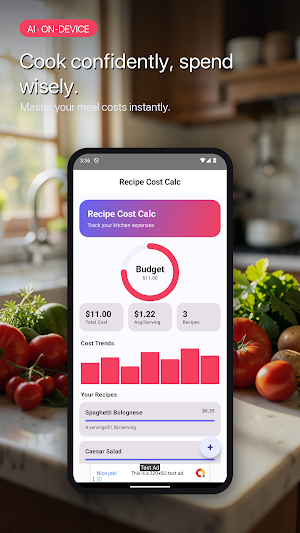 Recipe Cost Calc Screenshot 0