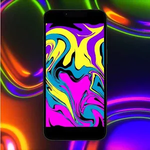 Colored Liquid Wallpaper HD Screenshot 3