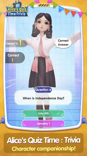 Alice's Quiz Time：Trivia Screenshot 3