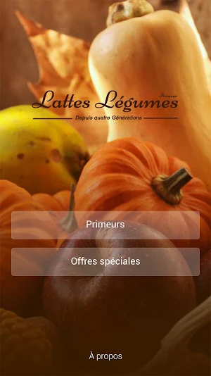 Lattes Légumes Screenshot 0