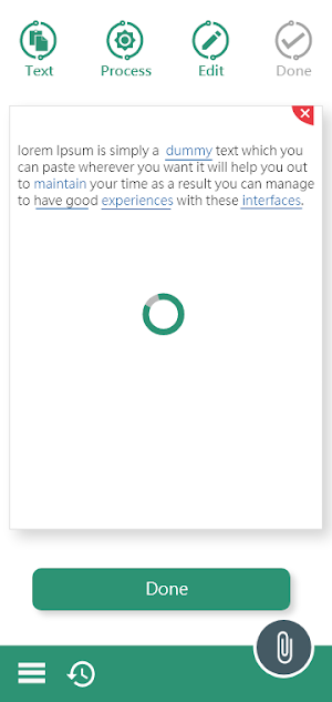 Paraphrasing Tool Screenshot 1